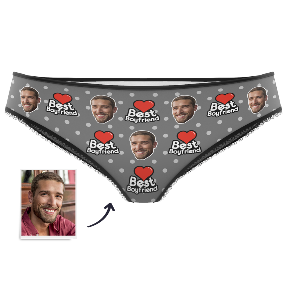 Custom Best Boy Friend Face Panties - MyPhotoSocks