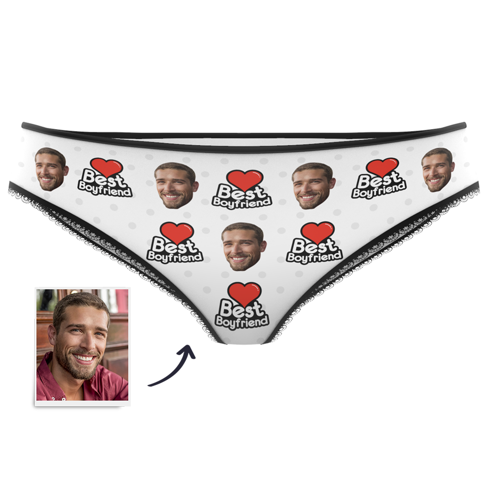 Custom Best Boy Friend Face Panties - MyPhotoSocks