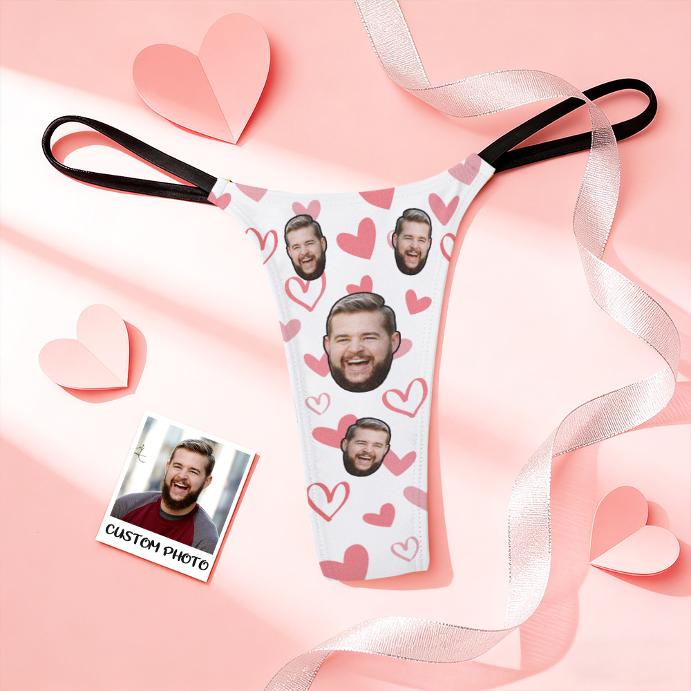 Custom Thongs Photo Panties Funny Underwear Briefs I Licked IT  Licked IT SO ITS Mine Thong Valentine Gift - MyFaceSocksUK
