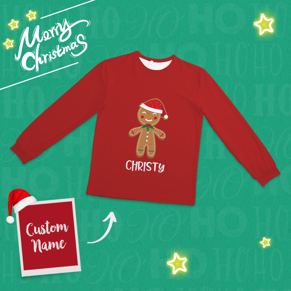Custom Merry Christmas Story Pajamas-Pajama Tops
