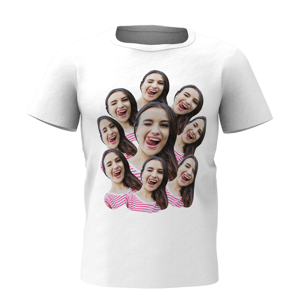 Custom Faces Funny Man T-shirt - MyfaceTshirt