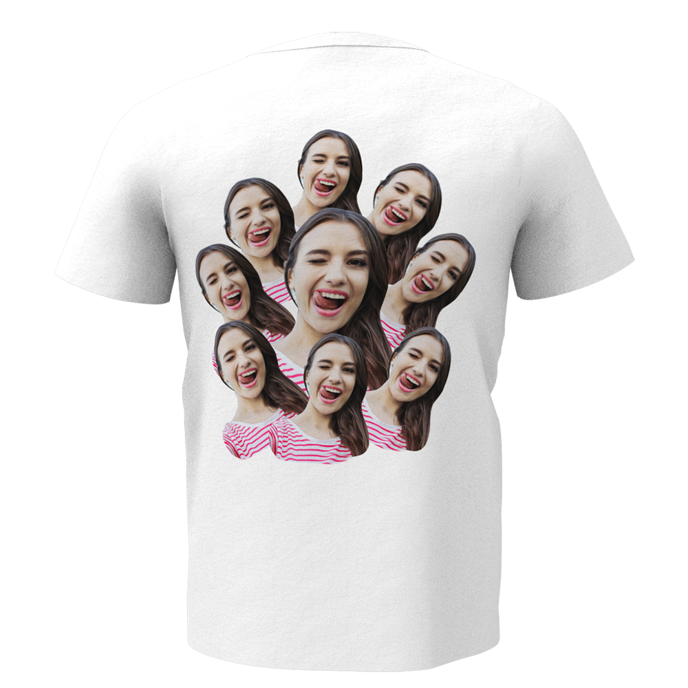 Custom Faces Funny Man T-shirt - MyfaceTshirt