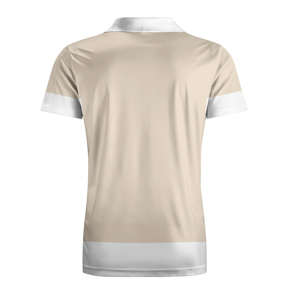 Custom Face Polo Shirts for Men Personalized Men's Polo Shirts Logo Shirts Birthday Vacation Gift for Him Dad - MyFaceSocksUK