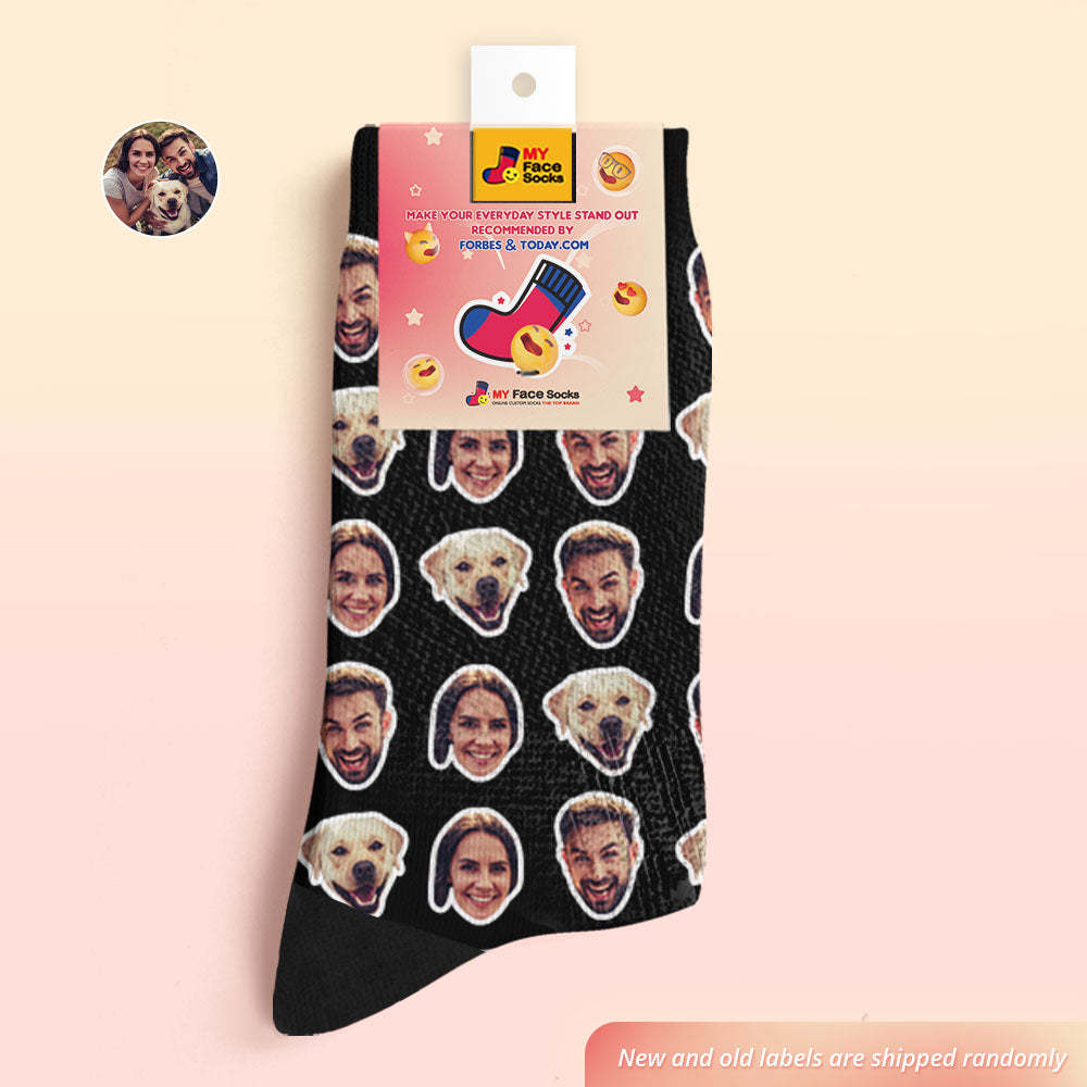 Custom Corlorful Socks With Your Photo - MyFaceSocksUK