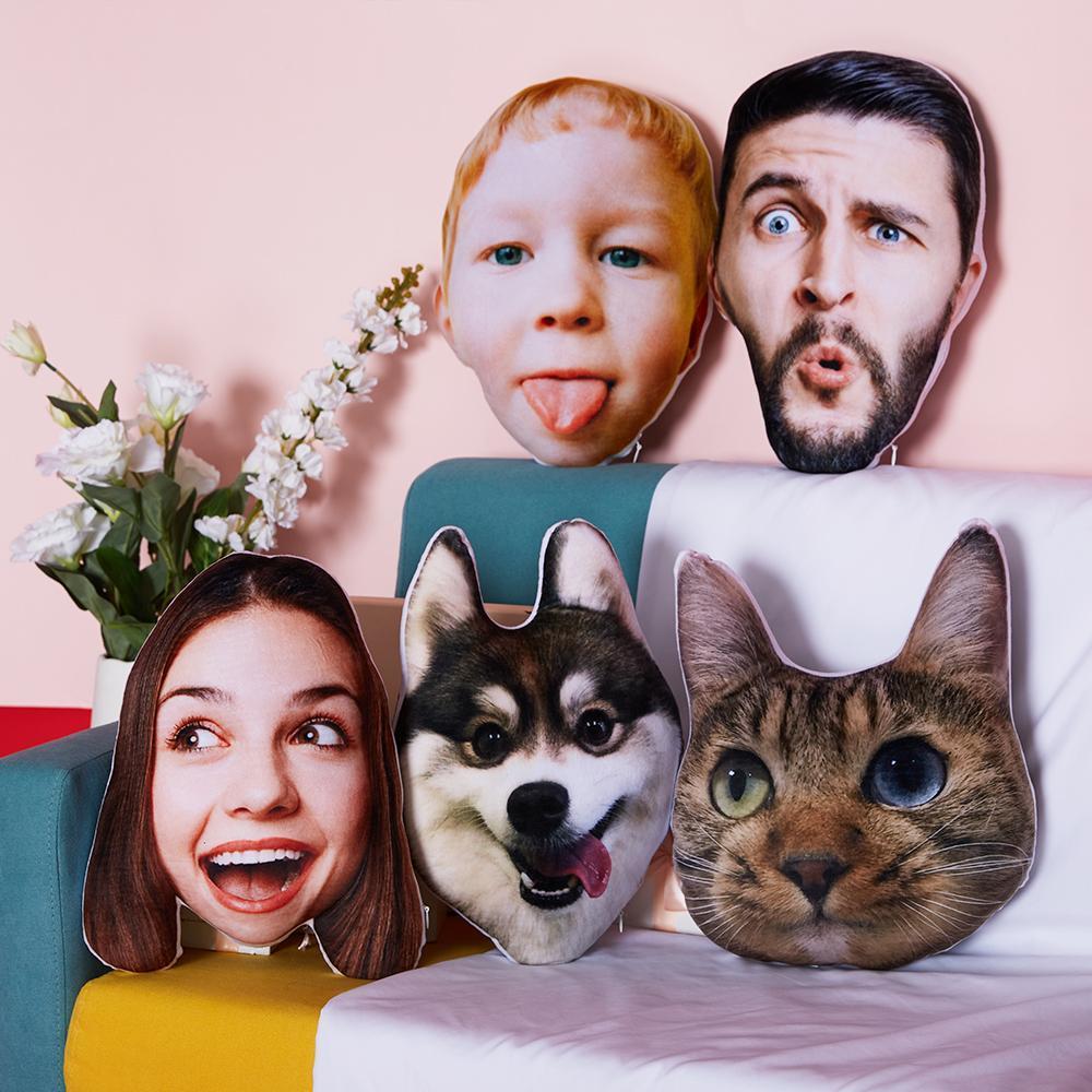 Custom Photo 3D Portrait Pillow
