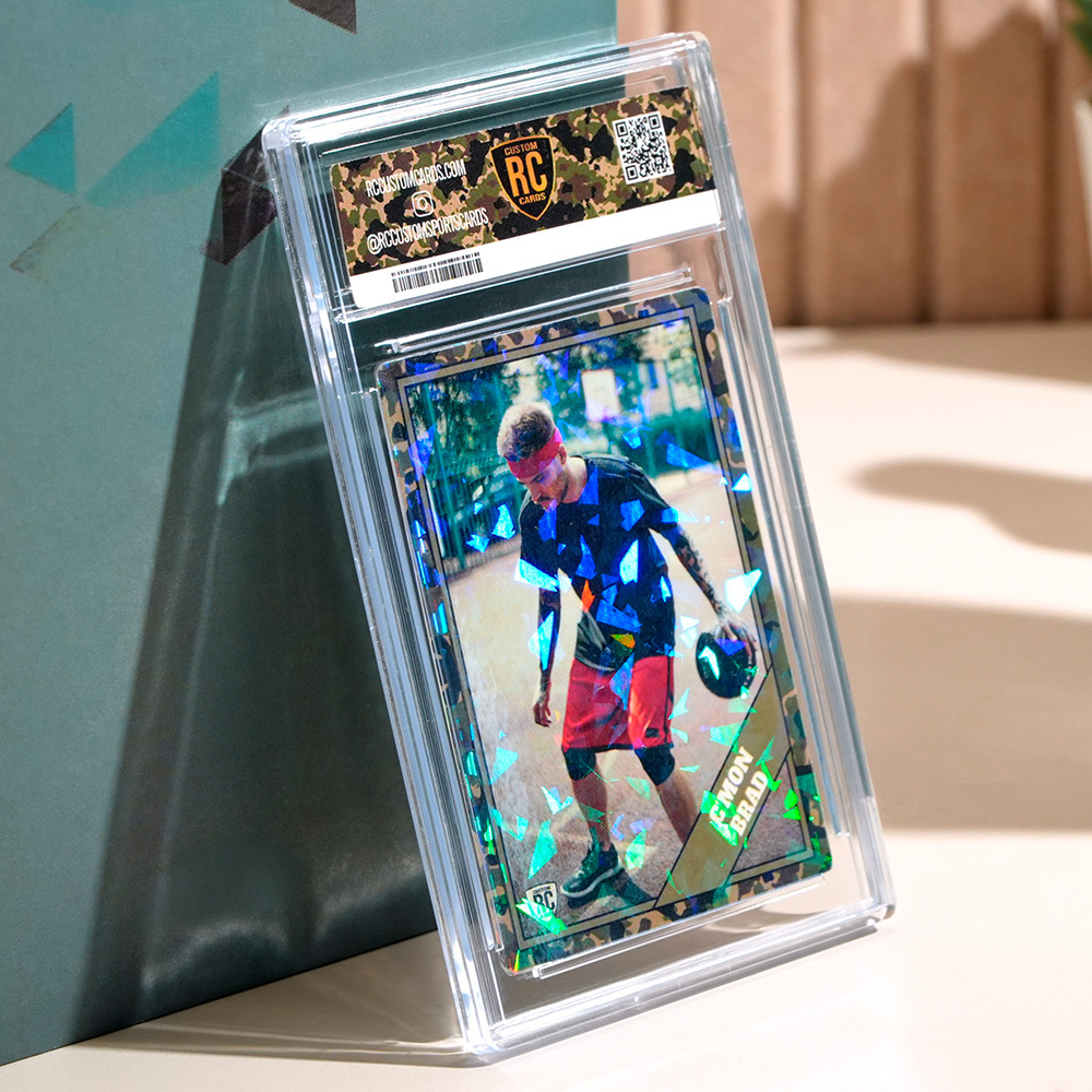 Custom Father's Day Acrylic Poke Vintage Card Personalized Game Inspired Card Gift for Dad Father's Day Keepsake - MyFaceSocksUK