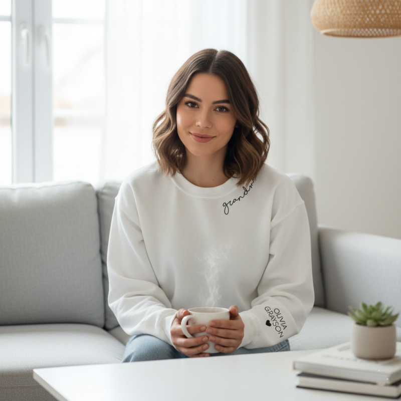 Mother��s Day Gift Custom Mama Sweatshirt