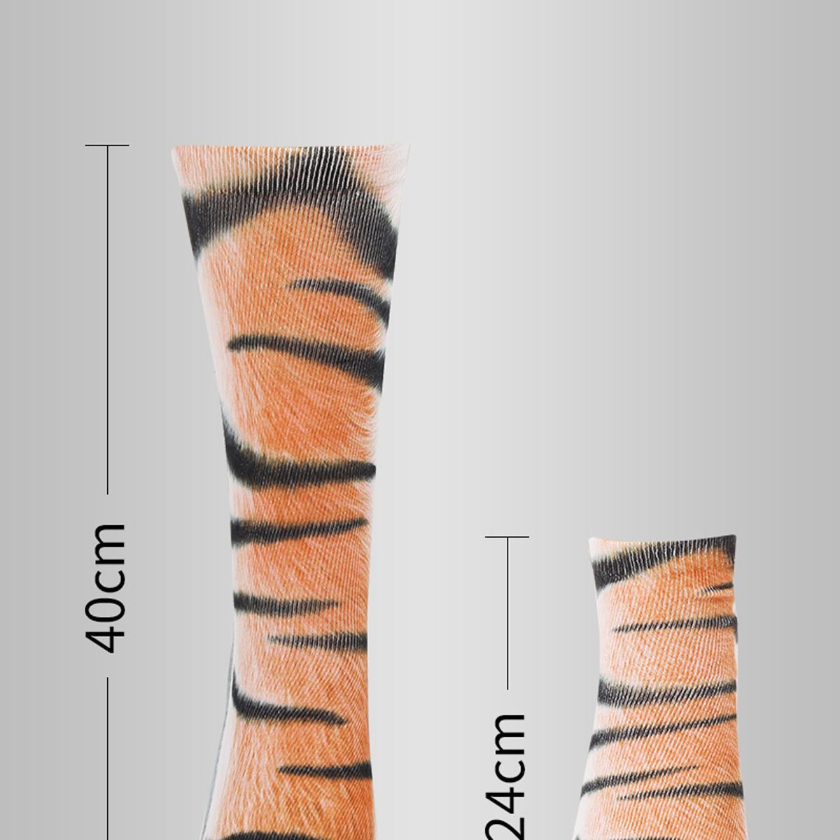 Realistic Animal Paw Print Socks – Lifelike Cat & Dog Claw Effect Novelty Fun Christmas Gift Socks for Pets Lover Kids - MyFaceSocksUK