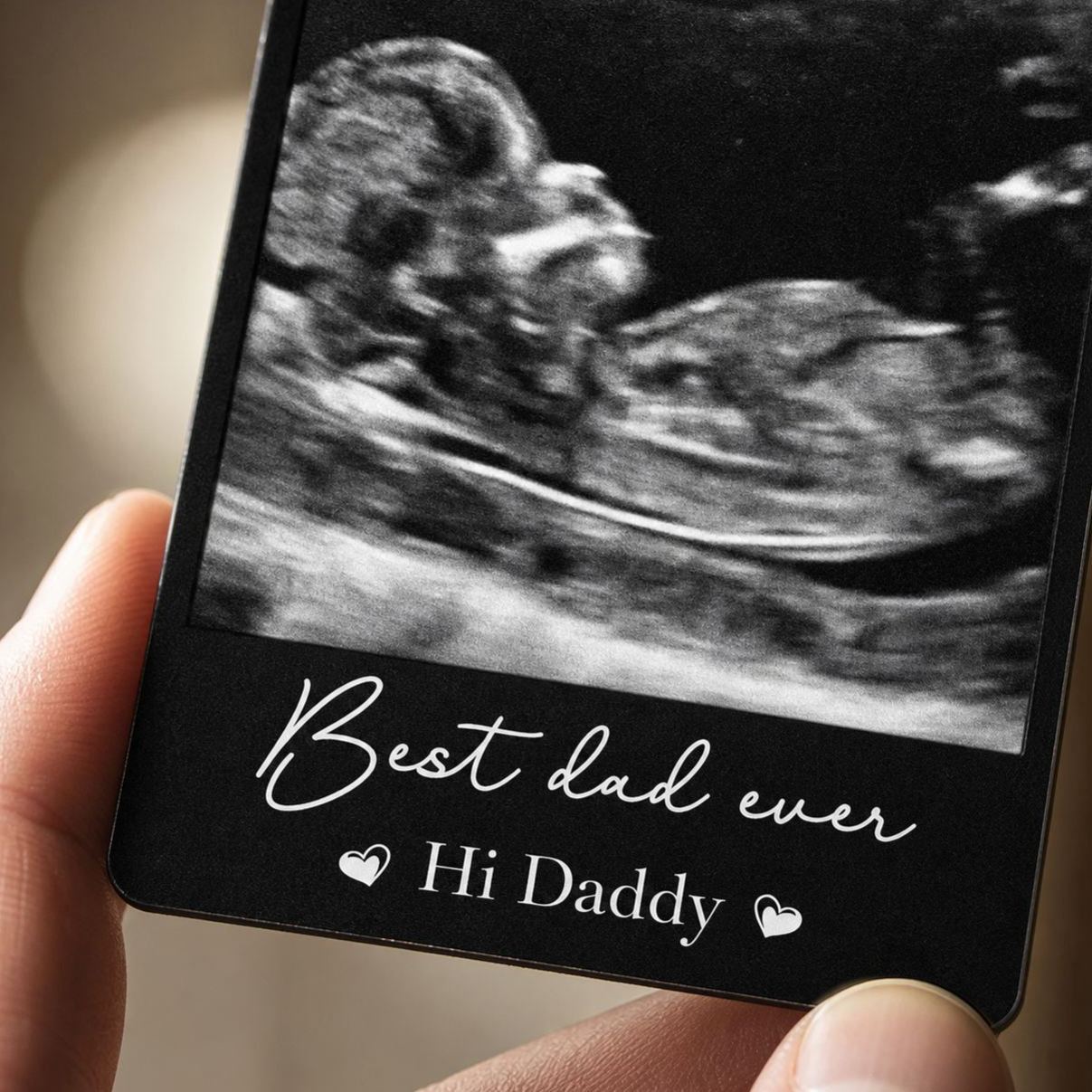 Photo Wallet Card for Dad, Father’s Day Gift, Personalized Sentimental Keepsake, Daddy Memory Card - MyFaceSocksUK