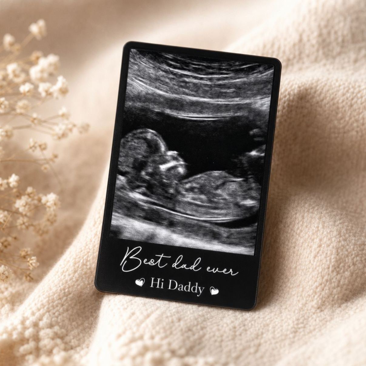 Photo Wallet Card for Dad, Father’s Day Gift, Personalized Sentimental Keepsake, Daddy Memory Card - MyFaceSocksUK