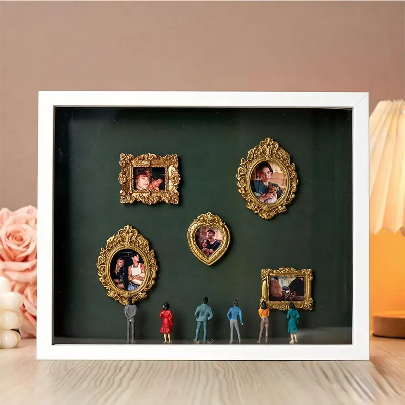 Museum of Us Frame Personalized Couples Gift for Her Cute Miniature Museum Gifts Meaningful Gift Valentine's Day Anniversary Gift - MyFaceSocks