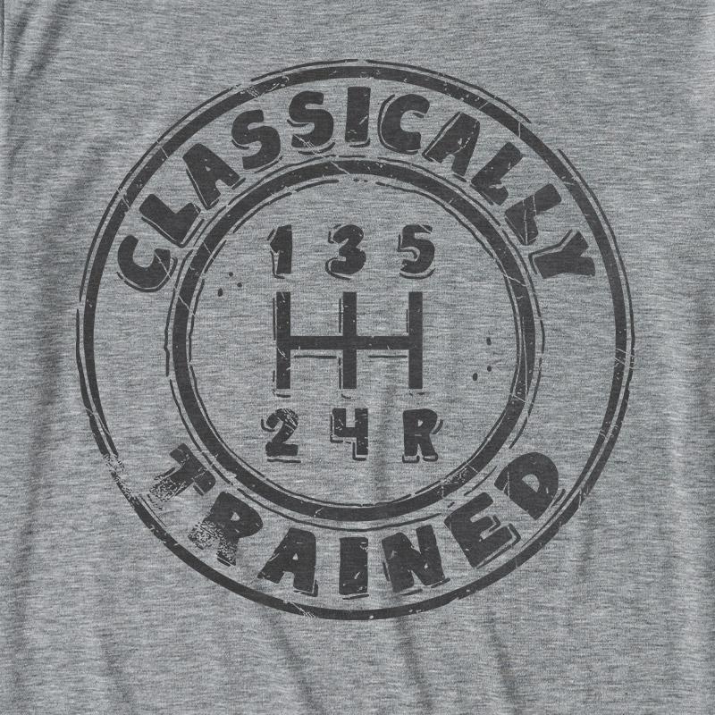 Classically Trained Ultra Soft Heather Tee - MyFaceSocks