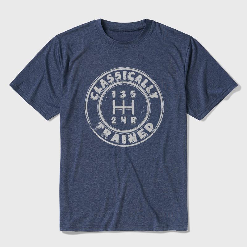 Classically Trained Ultra Soft Heather Tee - MyFaceSocks