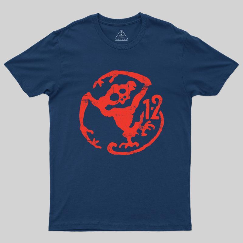 Army of the Twelve Monkeys Retro Sci-Fi Geek T-Shirt - MyFaceSocks
