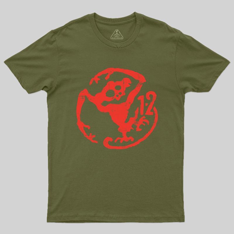Army of the Twelve Monkeys Retro Sci-Fi Geek T-Shirt - MyFaceSocks