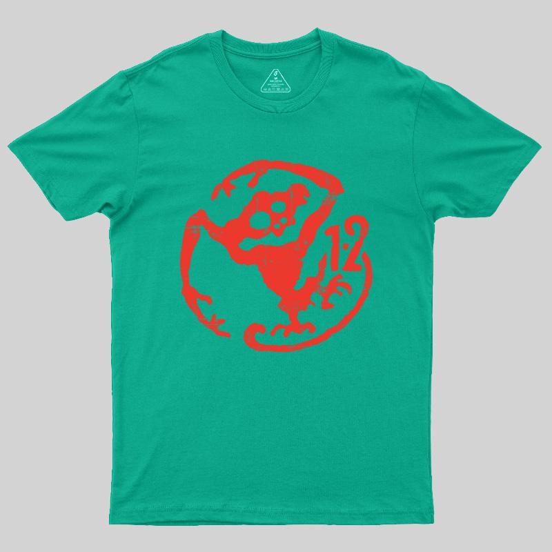 Army of the Twelve Monkeys Retro Sci-Fi Geek T-Shirt - MyFaceSocks