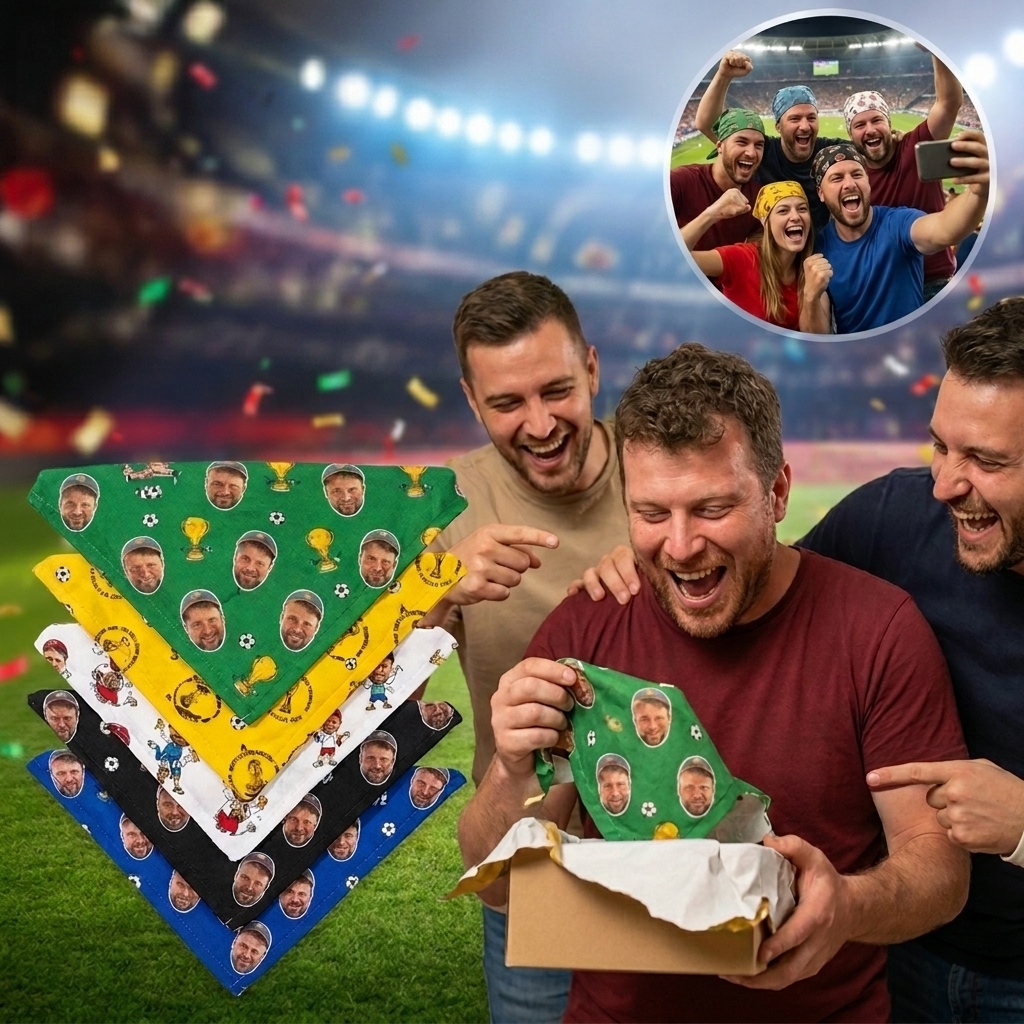 Create Your Own Bandana/Support Bandana/Personalized Bandana/Support Squad/Custom Photo Bandana/Logo/Customizable Bandana/Bachelor Party - MyFaceSocks