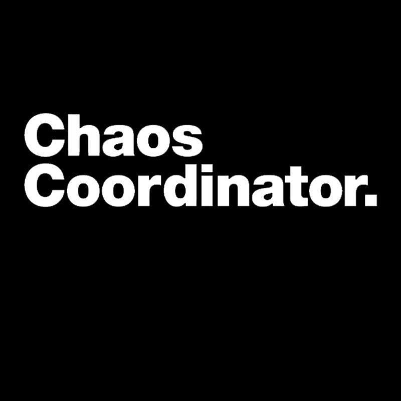 Chaos Coordinator Classic Geek T-Shirt - MyFaceSocks