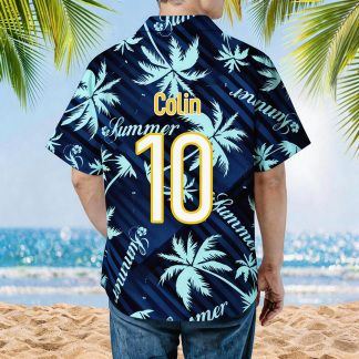 Global Soccer Fan Hawaiian Shirt Retro Football Jersey Aloha Beach Shirt for Men – Summer Vacation Sports Style