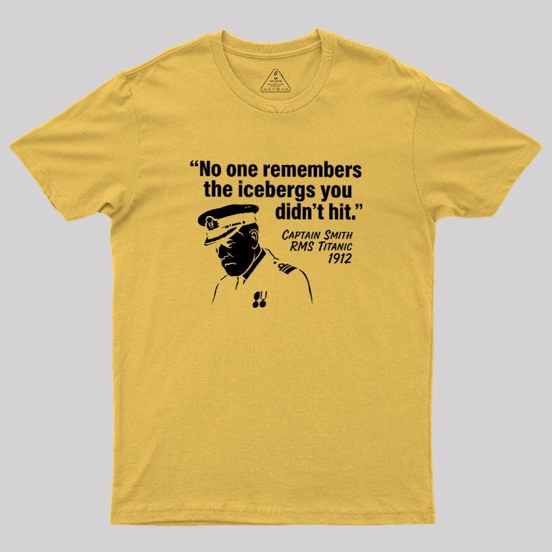 The Unseen Icebergs Geek T-Shirt - MyFaceSocks