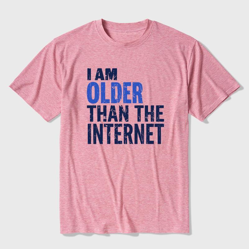 I'm Older Ultra Soft Heather Tee - MyFaceSocks