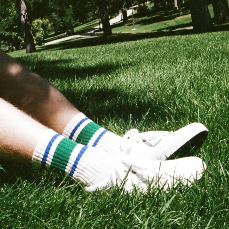 Retro Stripe Multicolor Striped Socks Sports Socks Gift Idea