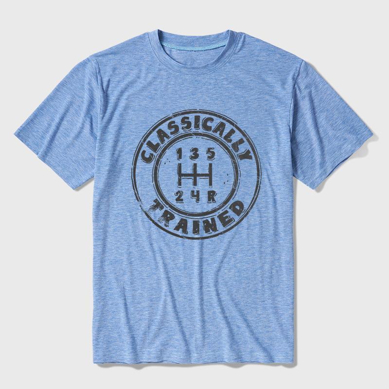 Classically Trained Ultra Soft Heather Tee - MyFaceSocks