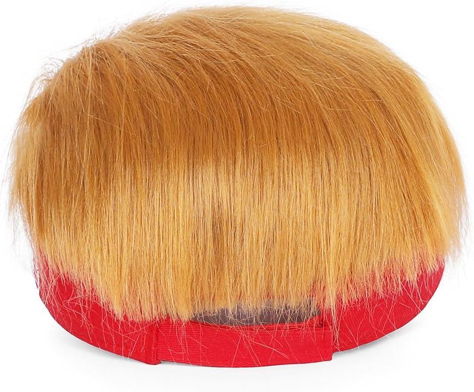 Trump 2024 Hat with Hair,Donald Trump Make America Great Again Wig Hat Embroidered Ultra Adjustable MAGA Baseball Cap