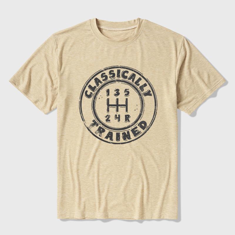 Classically Trained Ultra Soft Heather Tee - MyFaceSocks