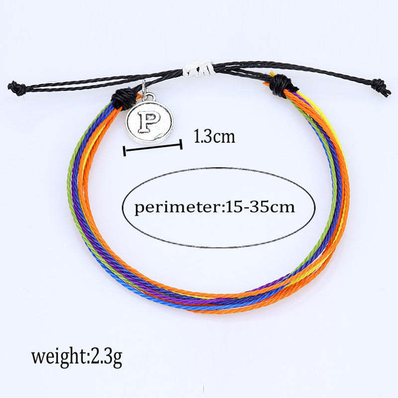 Stylish Braided Bracelet Adjustable Handmade Waterproof Beachy Bracelet - MyFaceSocks