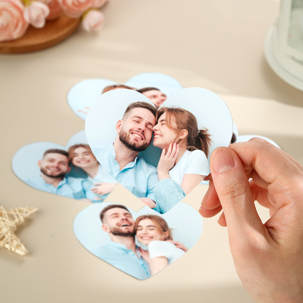 Custom Your Photos Acrylic Photo Frame Free-Standing Personalize Frames Immortalize Picture - SantaSocks