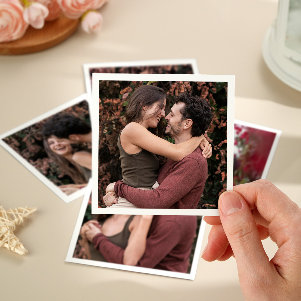 Custom Your Photos Acrylic Photo Frame Free-Standing Personalize Frames Immortalize Picture - SantaSocks