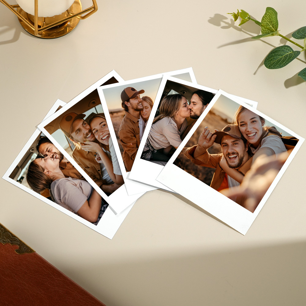 Custom Your Photos Acrylic Photo Frame Free-Standing Personalize Frames Immortalize Picture - SantaSocks