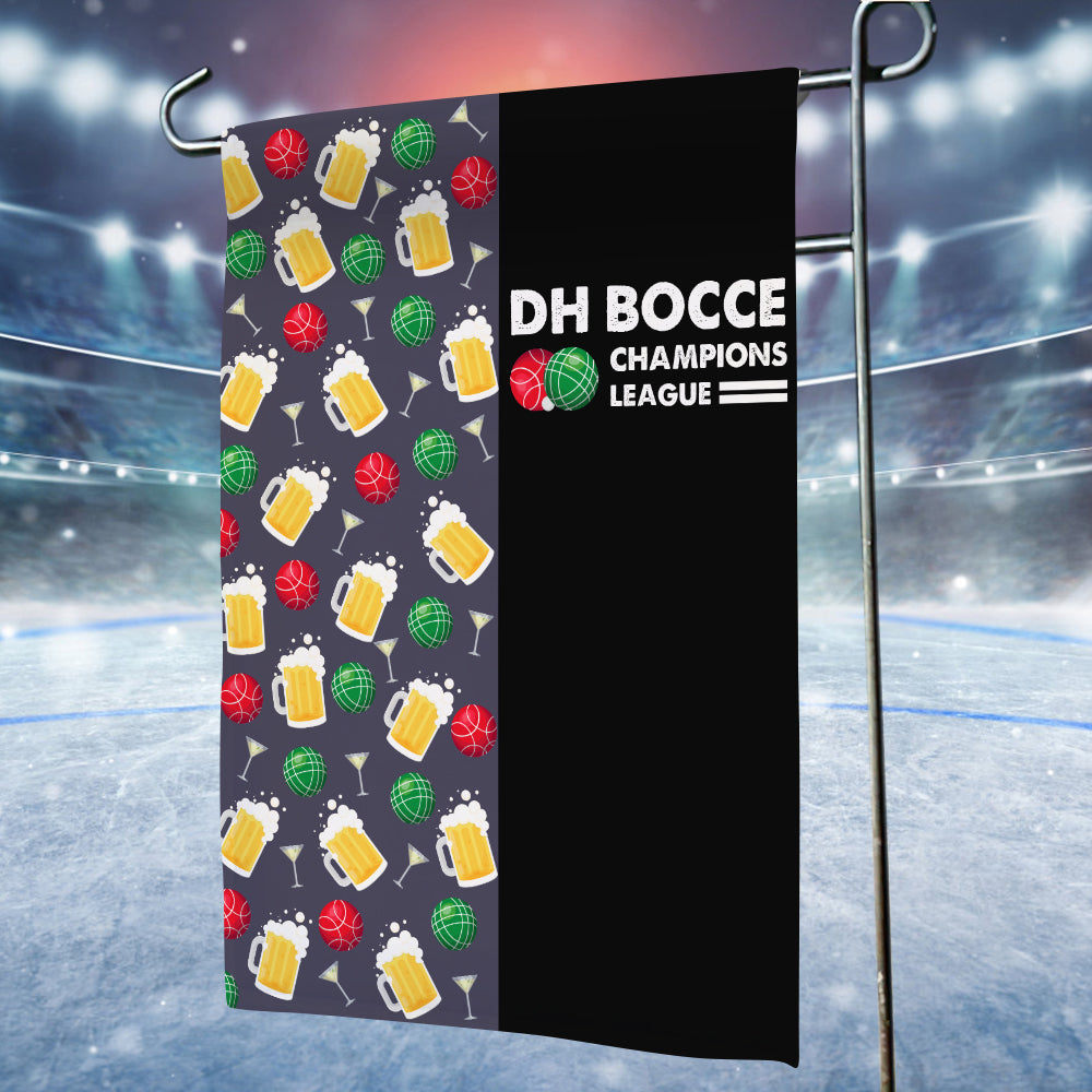 Custom Garden Flag with Logo and Text Sport Ball Garden Flag