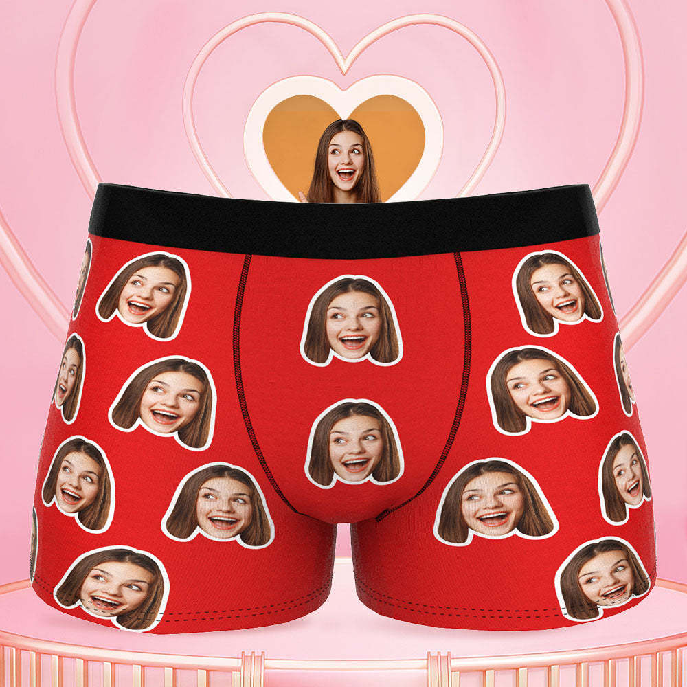 Colorful - Custom Face Boxer Shorts