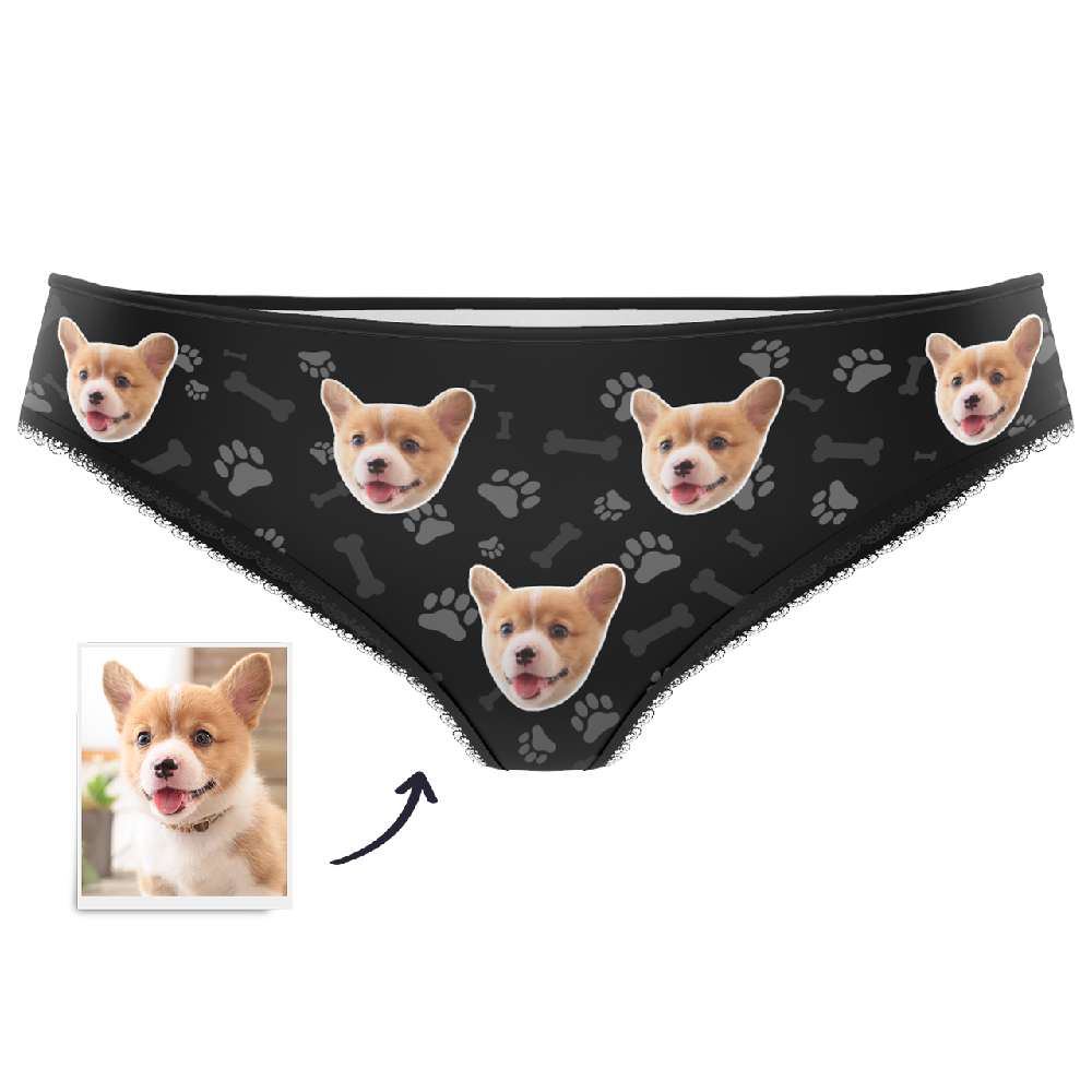 Custom Dog Face Panties - MyPhotoSocks