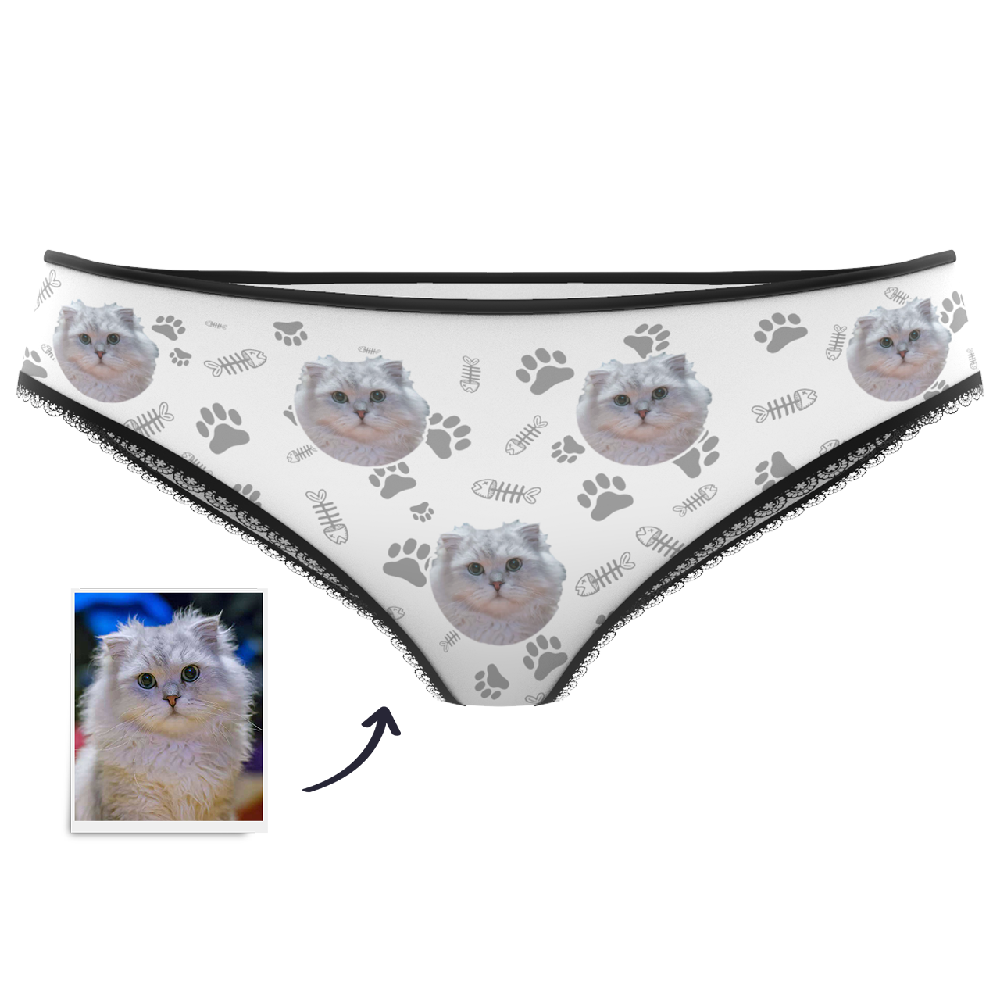 Custom Cat Face Panties - MyPhotoSocks