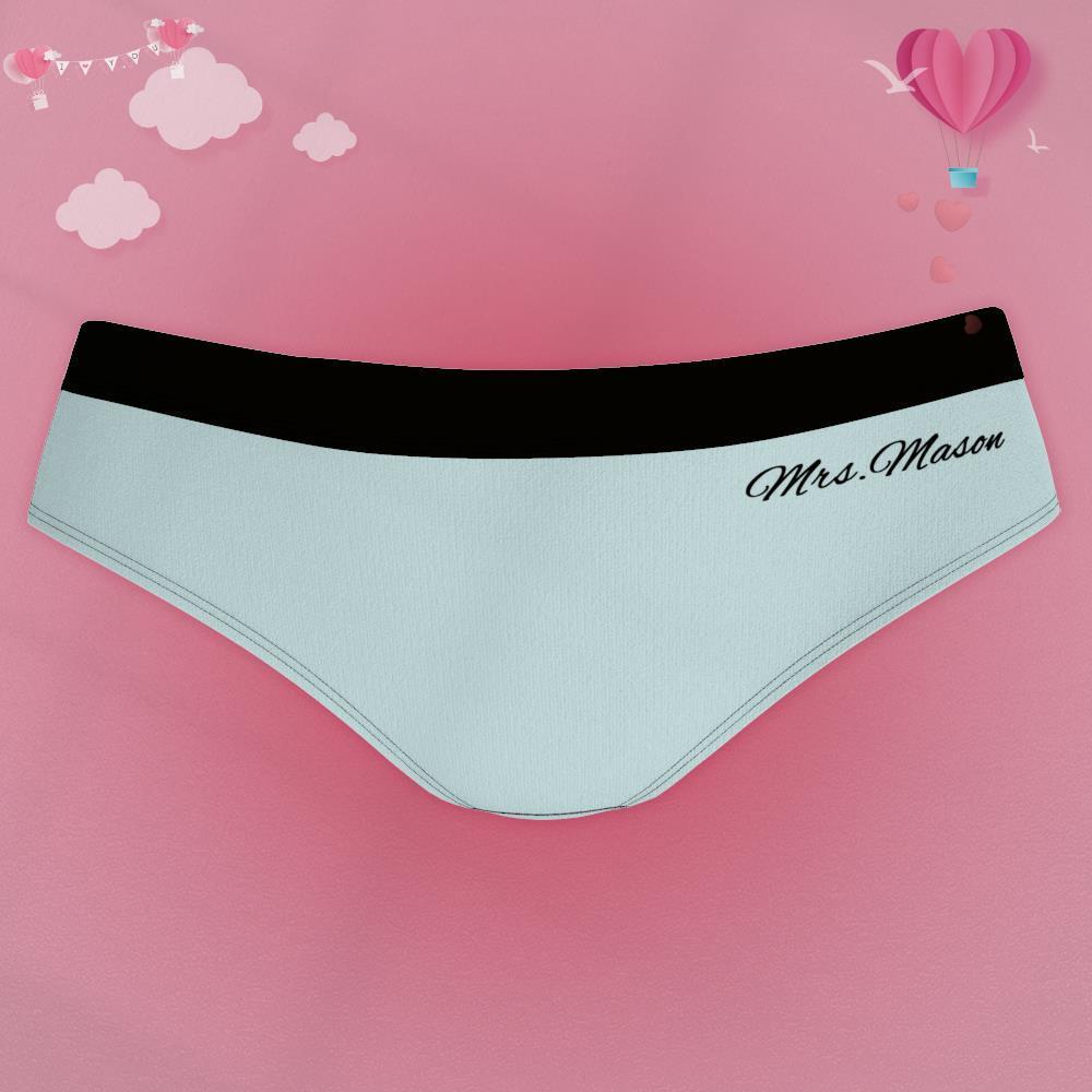 Custom Name Underwear,Personalized "Cum Dumpste" Panty Women's Gifts for Girlfriend