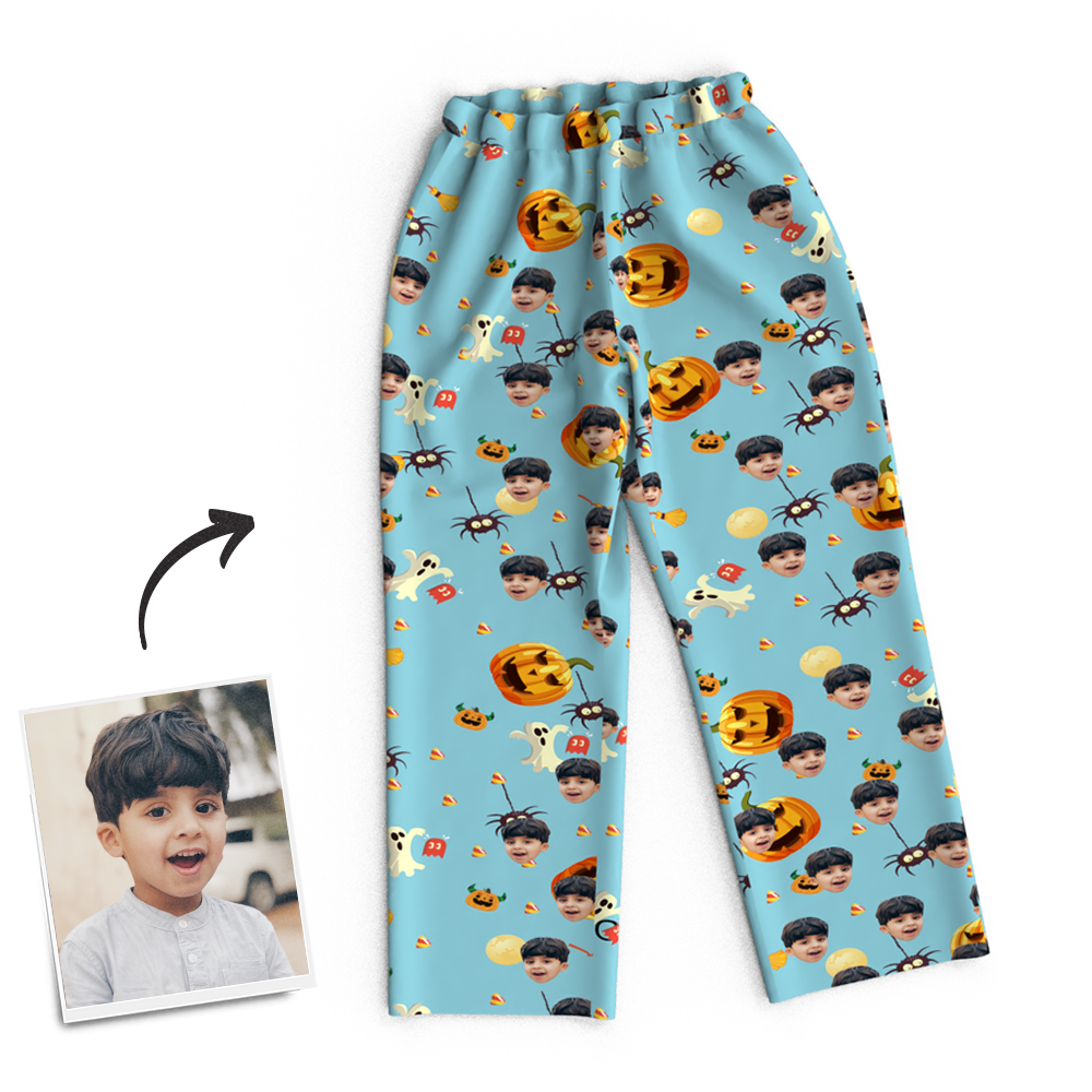 Custom Face Pajamas Halloween For Children