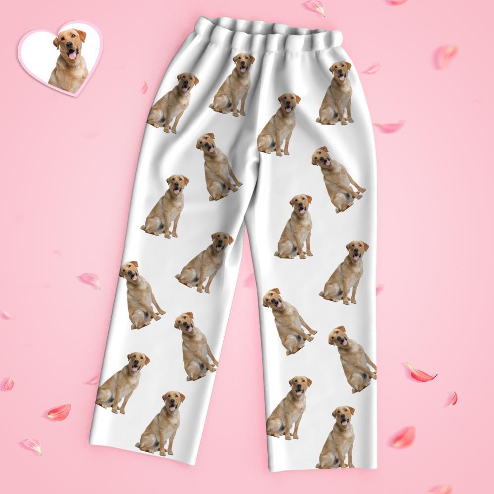 Custom Face Long Sleeve Pajamas Sleepwear Set - Lovely Pet