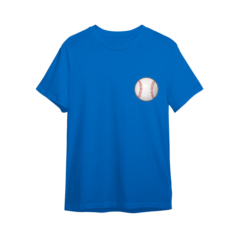 Custom Name And Number For Baseball Lovers Shirt - MyFaceSocks