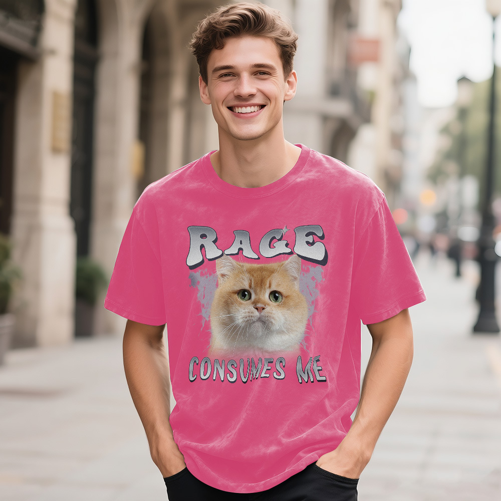 Custom Photo Vintage Certified Freak Funny Cat Meme T-Shirt Vintage Kitty Graphic Tee Retro Washed Cat Lover Shirt Funny Pet Humor Gift Unisex 90s Cat Top - MyFaceSocks