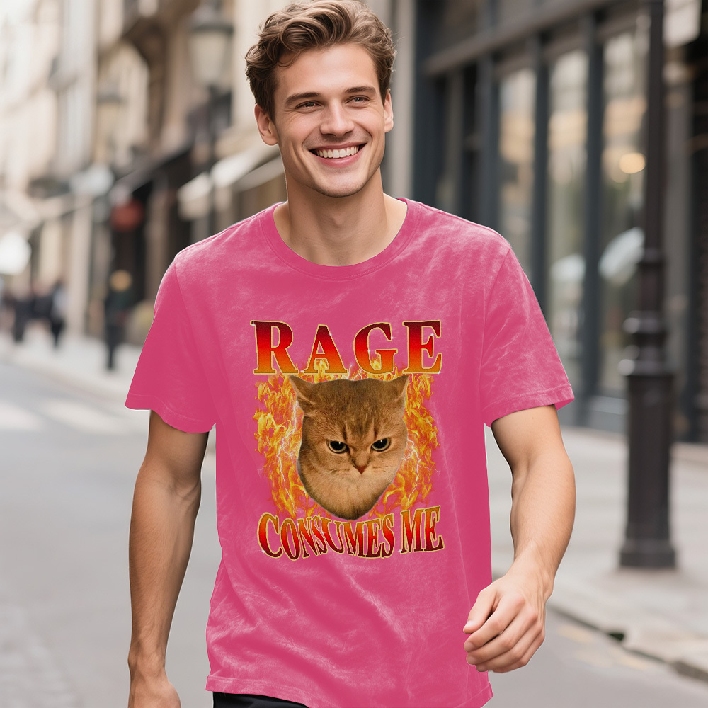 Custom Photo Vintage Certified Freak Funny Cat Meme T-Shirt Vintage Kitty Graphic Tee Retro Washed Cat Lover Shirt Funny Pet Humor Gift Unisex 90s Cat Top - MyFaceSocks