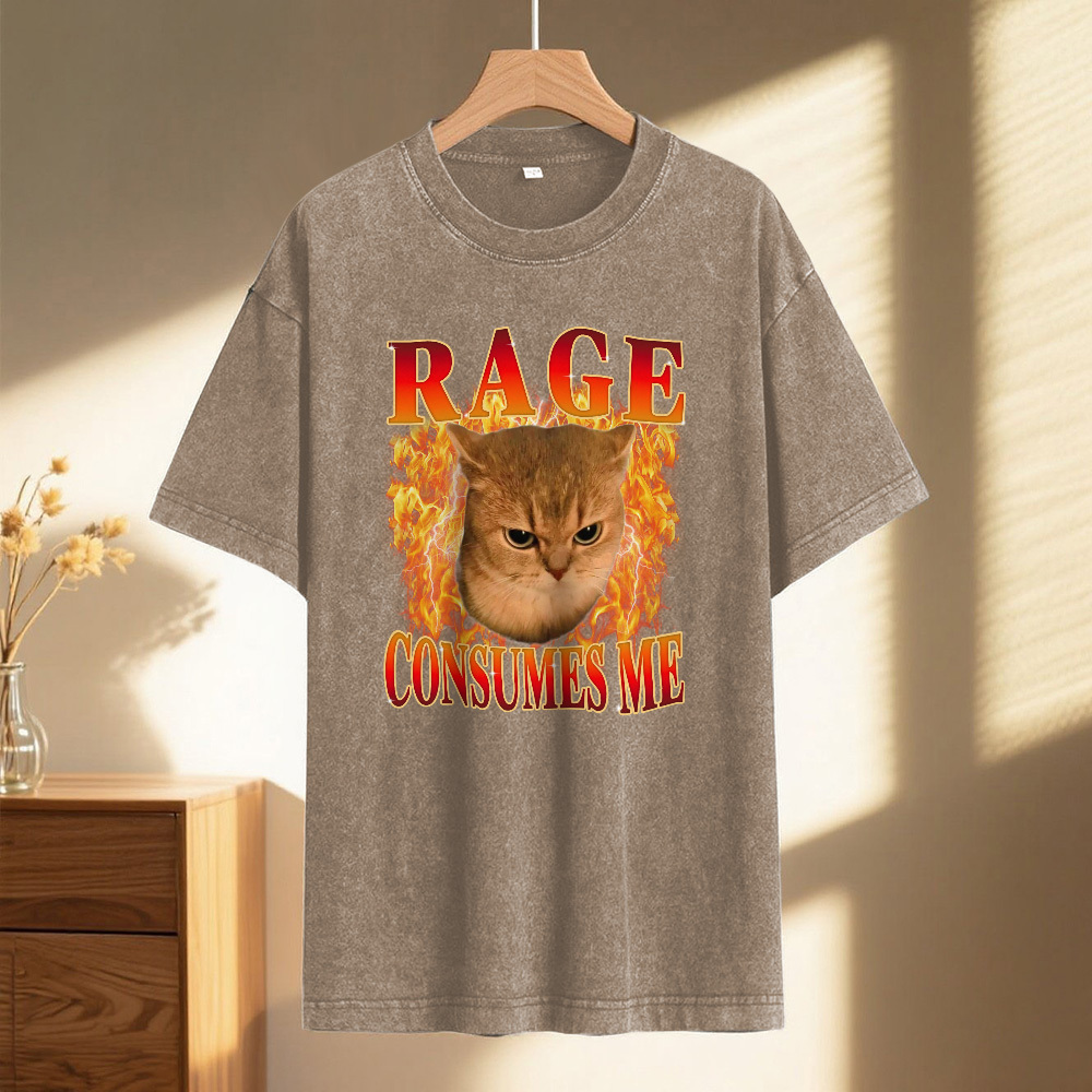 Custom Photo Vintage Certified Freak Funny Cat Meme T-Shirt Vintage Kitty Graphic Tee Retro Washed Cat Lover Shirt Funny Pet Humor Gift Unisex 90s Cat Top - MyFaceSocks