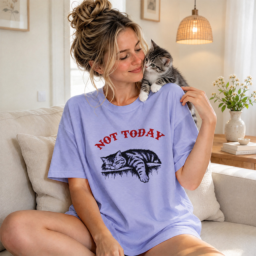 Tabby Cat T-Shirt – Bold Graphic Tee for Cat Lovers, Activists & Supporters, Statement Gift for Holidays - MyFaceSocks