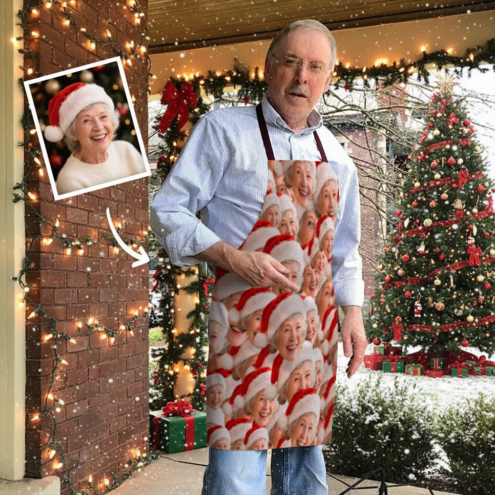 Custom Face Mash Apron