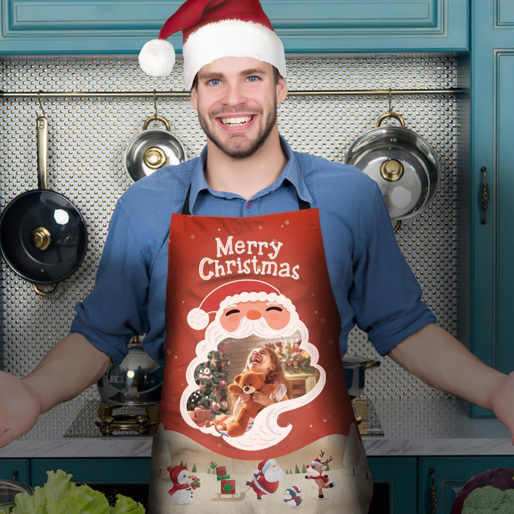 Custom Photo Kitchen Personalized Apron - MyFaceSocks