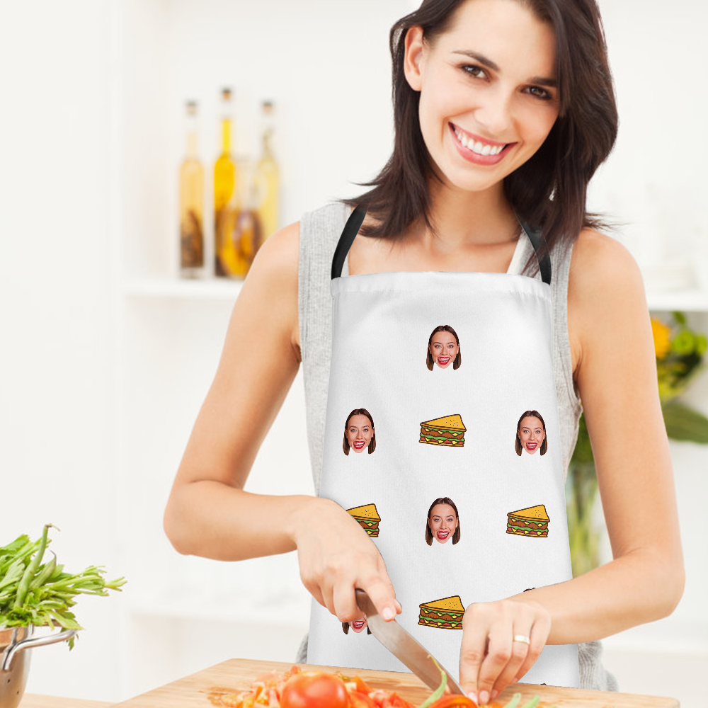 Custom Face Apron - Sandwich