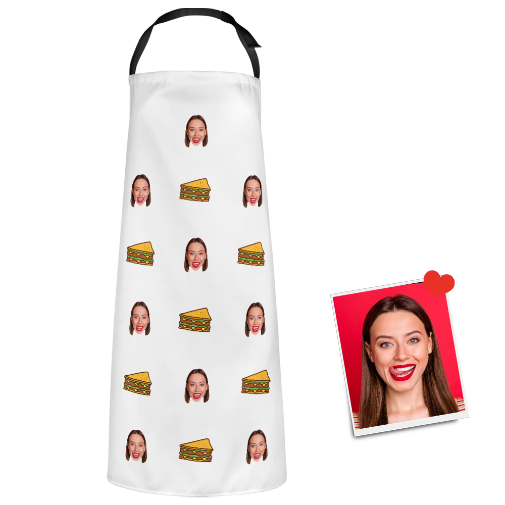 Custom Face Apron - Sandwich