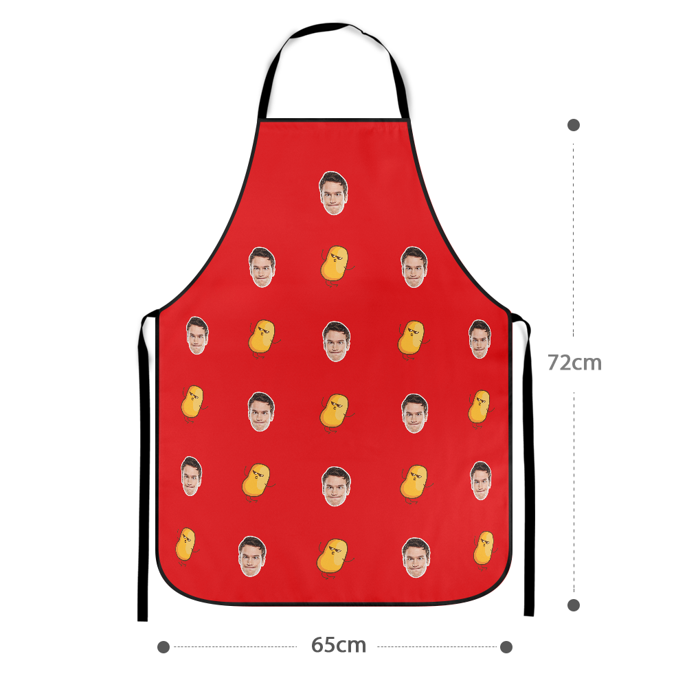 Custom Face Apron - Potato